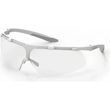 Uvex Super Fit ETC 9178 védőszemüveg páramentesítő és UV-védelemmel, tiszta lencse, antracit/kék keret 9178415