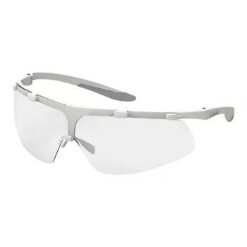 Uvex Super Fit ETC 9178 védőszemüveg páramentesítő és UV-védelemmel, tiszta lencse, antracit/kék keret 9178415