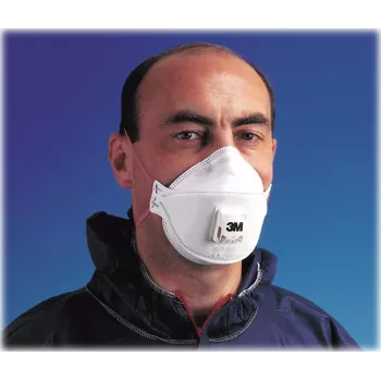 3M Aura 9332+ FFP3 egyszer használatos légzésvédő maszk Cool Flow szeleppel, 10 darabos csomag