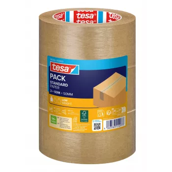 tesa STANDARD ecoLogo® 58292 csomagolószalag barna 50 m x 50 mm 3 tekercs