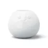 FIFTYEIGHT PRODUCTS Amüsiert váza, kerek, fehér, porcelán, 200 mm
