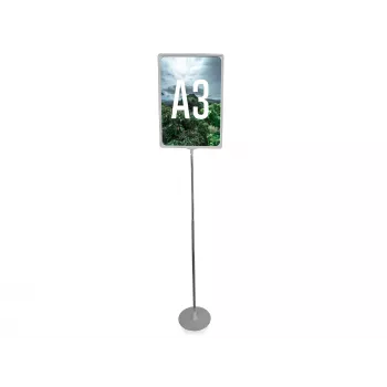 LMG PLSTA3-SI poszterállvány Exclusive A3 ezüst