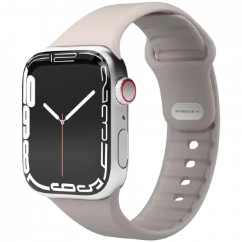 VONMÄHLEN Classic Band 2 Apple Watch 44 mm, 45 mm, 49 mm-hez, egy méret, krém