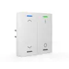 MDT BE-TAL63T2.C1 KNX Push Button Sensor 2-fold RGBW, Studio White Glossy