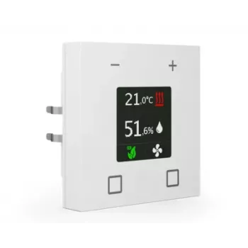 MDT SCN-RTR63S.01 KNX szobahőmérséklet-szabályzó Smart 63, Studio fehér fényes