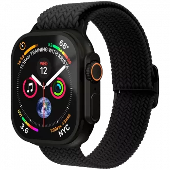 VONMÄHLEN Woven Loop 44, 45, 46, 49mm egységes méret, All Black