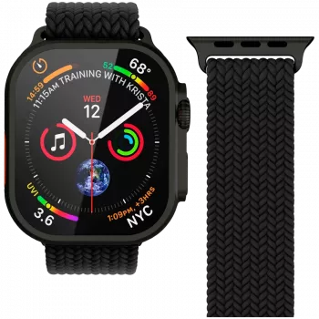 VONMÄHLEN Woven Loop 44, 45, 46, 49mm egységes méret, All Black