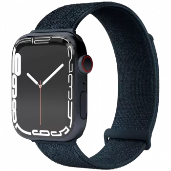 VONMÄHLEN Fitness Loop 2 okosóra szíj 44mm, 45mm, 46mm, 49mm házhoz, egységes méret, tengerészkék