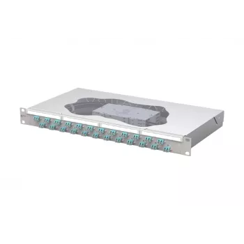 METZ CONNECT hegesztő patchpanel 24xLC-duplex OM3 1U 19 inch 1504557724-E