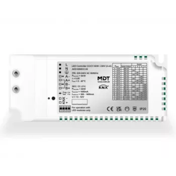 MDT LED-vezérlő CC/CV 60W/230V 2 csatornás AKD-0260CC.02