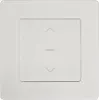 PowerRay PR-SCS-01 WiFi touch okos redőnykapcsoló, üvegkeret fehér