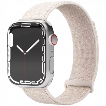 VONMÄHLEN Fitness Loop 2 karszalag Apple Watch 44/45/46/49mm készülékhez, krém