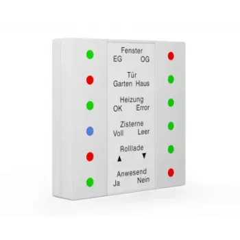 MDT SCN-LED55.01 LED-kijelző betét 55mm tisztafehér fényes