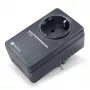 H-Tronic 1114730 bekapcsolási áramkorlátozó SCL 3680 IP20, 16 A, 3680 W, Schuko dugóadapter, fekete