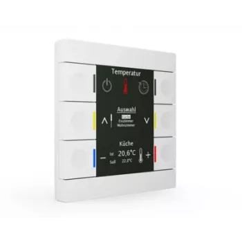 MDT BE-BZS86.01 Smart Control Center 86mm műanyag fényes tisztafehér