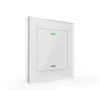MDT BE-GTL1TW.01 Glastaster II Light 1-fold RGBW KNX Glass Push Button, White