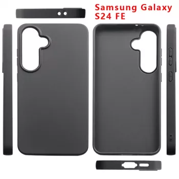 MRDISC Samsung Galaxy S24 FE hátlap fekete TPU MG-BCSGAS24FESW