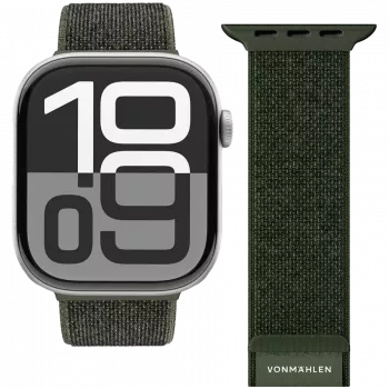 VONMÄHLEN Fitness Loop 2 40, 41, 42mm univerzális méret, olív