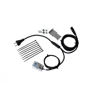 IT-BUDGET Fan Mounting Kit with Thermostat, Bracket, Cable, and Hardware - Adjustable 0-60°C (90ITBTKD180603KTH)