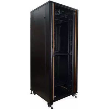 IT-BUDGET 19 inch szerver rack SRK 42U 800x1000 mm üveg-/acélajtó fekete előszerelt