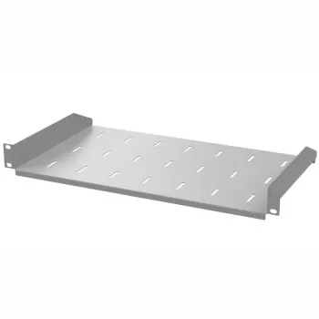 IT-BUDGET 19 inch rack polc 200 mm mély 1U 25 kg világosszürke 90ITB19FB200G
