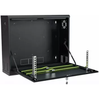 IT-BUDGET 19 inch fali szekrény, függőleges, 3U, fekete 90ITBWV19V3S