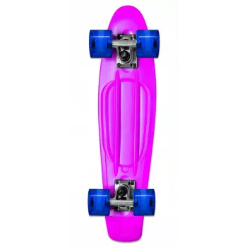 NORULES No Rules AU 349 mini cruiser gördeszka világító kerekekkel, rózsaszín