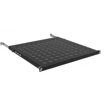 IT-BUDGET 19 inch eszköztartó polc 0,5U magasság 350 mm mélység 80 kg teherbírás fekete 12WZ82648002350161