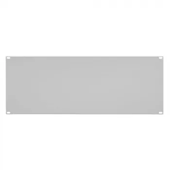 IT-BUDGET 19 inch rack vakpanel 4U világosszürke fém 90ITBBP4HEG