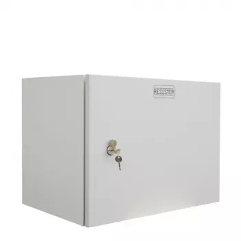 IT-BUDGET 19 inch fali hálózati szekrény Easy, 9U, 600x400 mm, acélajtó, világosszürke 90RR19CWV964MG