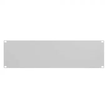IT-BUDGET 19 inch rack vakpanel 3U világosszürke fém 90ITBBP3HEG