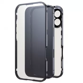 Black Rock Cover 360° üveg Apple iPhone 16 készülékhez, fekete 00228084