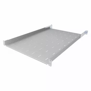 IT-BUDGET 19 inch fix rackpolc világosszürke 750 mm mélység 40 kg 90ITB19FB750G