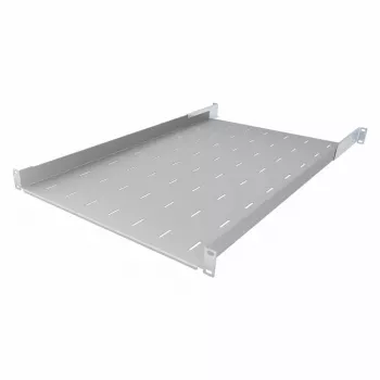 IT-BUDGET 19 inch fix rackpolc világosszürke 750 mm mélység 40 kg 90ITB19FB750G
