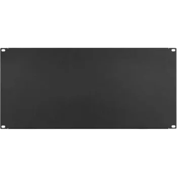 IT-BUDGET 19 inch vakpanel / rack vakpanel – 5U – robusztus fém kivitel – fekete (90ITBBP5HES)