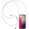 CYOO nyakláncos tok nyakpánttal iPhone 12/12 Pro 6,1 inch készülékhez – fehér szilikon CY122106