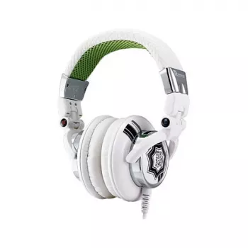 Thermaltake Tt eSPORTS Dracco White circumaural gamer headset 50mm-es meghajtókkal, dual 3,5mm, inline vezérlés