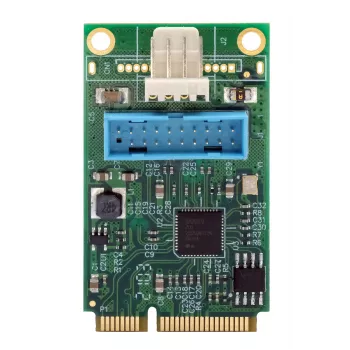EXSYS EX-48010-3 Mini PCIe USB 3.2 Gen 1 kártya 2 csatlakozóval (NEC)