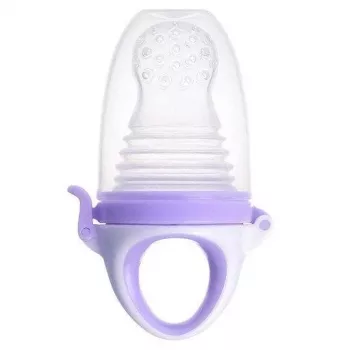 Kidsme Food Feeder Plus bébi etetőeszköz 6 hónapos kortól, levendula