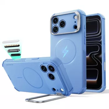 ESR Cyber Tough Kickstand MagSafe iPhone 17 Pro Max / 18 Pro Max világoskék