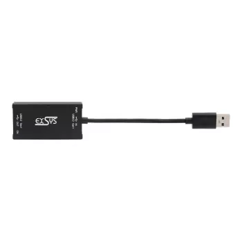 EXSYS EX-1501HMVS-A 1-port USB 3.2 Gen 1 ipari hub 15KV ESD túlfeszültség-védelemmel