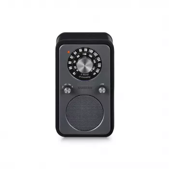 Sangean WR-9 hordozható FM/AM-rádió tömörfa Midnight Oak Bluetooth 8W