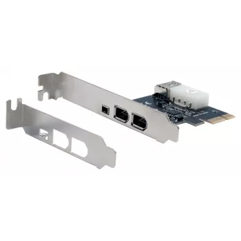 EXSYS EX-16600 PCI Express FireWire 1394a kártya 3+1 csatlakozóval (VIA)