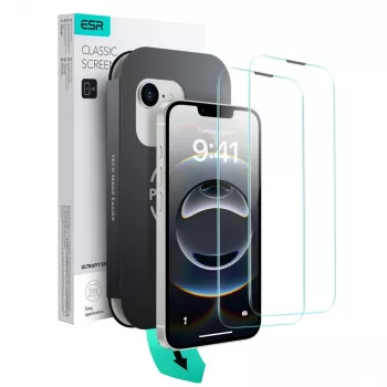 ESR Armorite edzett üveg képernyővédő fólia Apple iPhone 17e és iPhone 16e készülékhez 1D81500201