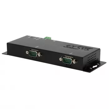 EXSYS EX-6162 Ethernet–2x RS-232 szerver 12V/3A tápegységgel