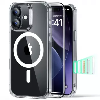 ESR tok Apple iPhone 17 készülékhez, átlátszó, MagSafe-kompatibilis 1A88900101