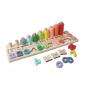 Gerardo's Toys GT61203 fa állatos fűzőjáték gyermekeknek 3 éves kortól