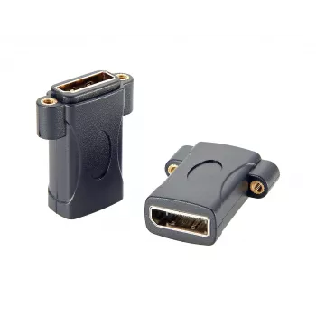 EXSYS EX-49304 panelbe szerelhető DisplayPort aljzat-aljzat adapter, csavarozható, 8K 60Hz