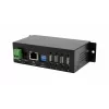 EXSYS EX-6003HMVS-POE-ON 4 portos USB 2.0 Gigabit Ethernet szerver PoE-val, 15KV ESD-védelem