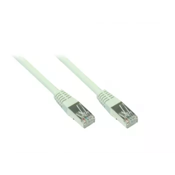 EXSYS EX-K6180-0.25 Cat 5e FTP patch kábel, 0,25 m, szürke